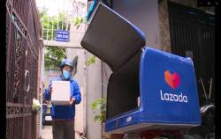 Lazada thông báo vẫn hoạt động bình thường tại TP HCM trong những ngày tới