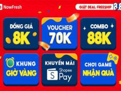 8 ưu đãi siêu chất lượng của sự kiện NowFresh 8.8
