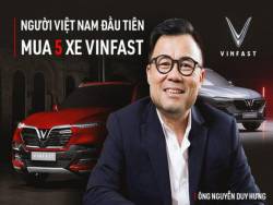 “Đại gia” đầu tiên mua VinFast President tuyên bố sẽ tiêm vắc xin covid của Việt Nam