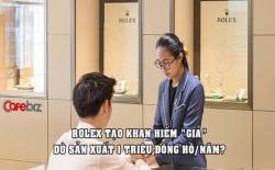 Chiến lược kinh doanh ‘đ.ánh l.ừa’ người tiêu dùng của Rolex?