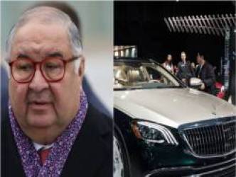 Tỷ phú Nga Alisher Usmanov bị Italy tịch thu xe Maybach chống đạn nặng 5 tấn