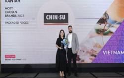 Chin-su khẳng định vị thế top đầu trong “Dấu chân thương hiệu tại Việt Nam 2023”