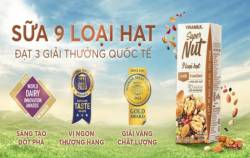 Tự hào sữa Vinamilk Super Nut đạt 3 giải thưởng quốc tế lớn