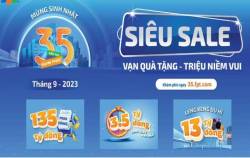Siêu Sale mừng sinh nhật 35 năm triển khai trên toàn hệ sinh thái FPT