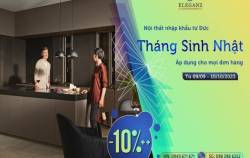 Tháng 9 mùa thu – Tháng sinh nhật lần thứ 17 của Eleganz Furniture