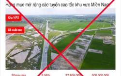 Vinaconex khuyến cáo khách hàng, đối tác về thông tin giả mạo