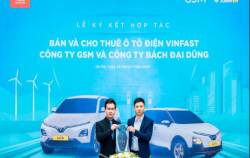 Hãng taxi điện Hà Tĩnh mua và thuê 300 ô tô điện VinFast từ GSM