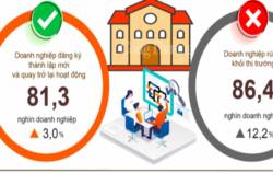 4 tháng đầu năm, doanh nghiệp thành lập mới tăng cả về số lượng và số vốn đăng ký