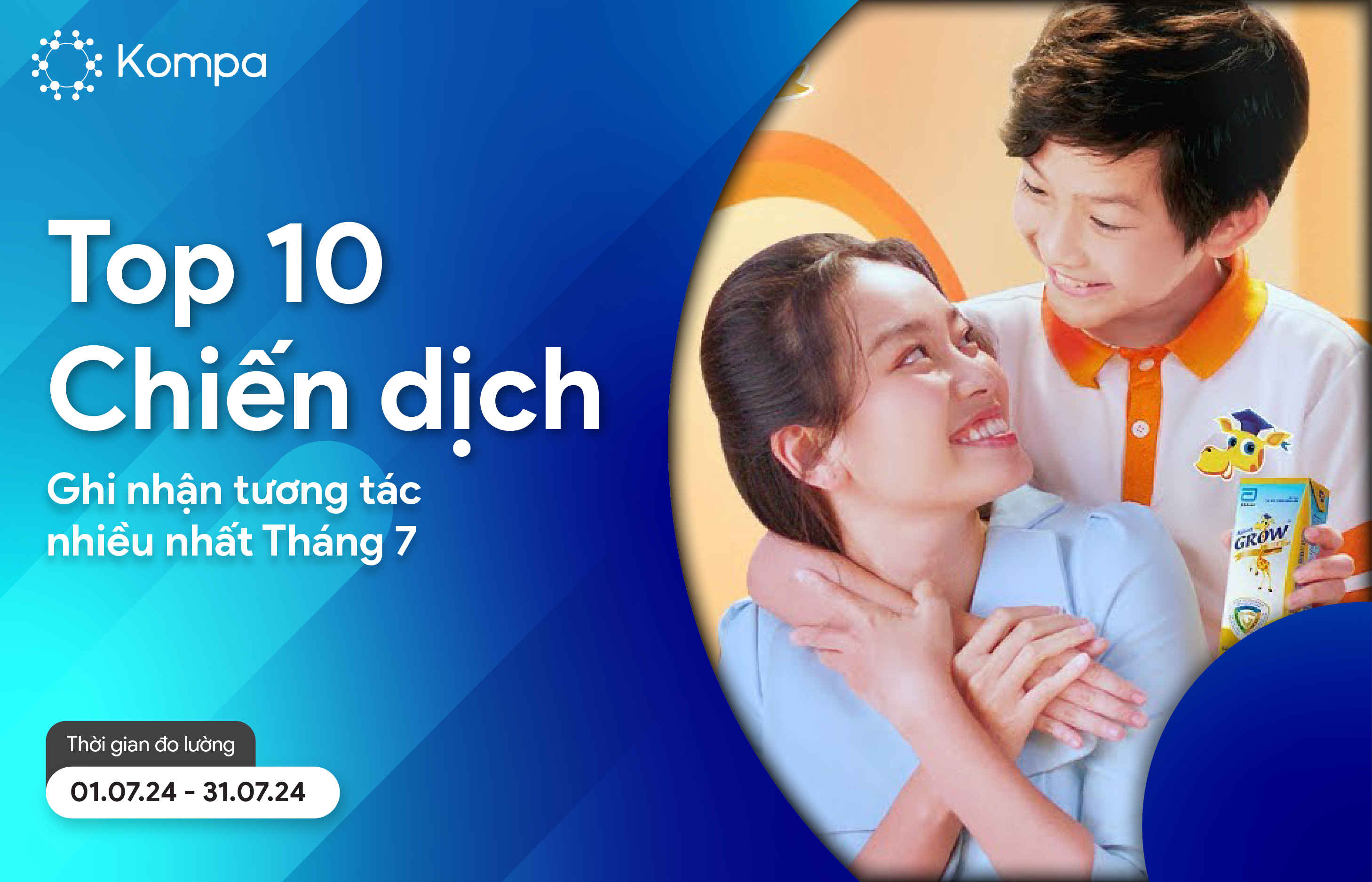 Top 10 Chiến dịch truyền thông nổi bật của tháng 7