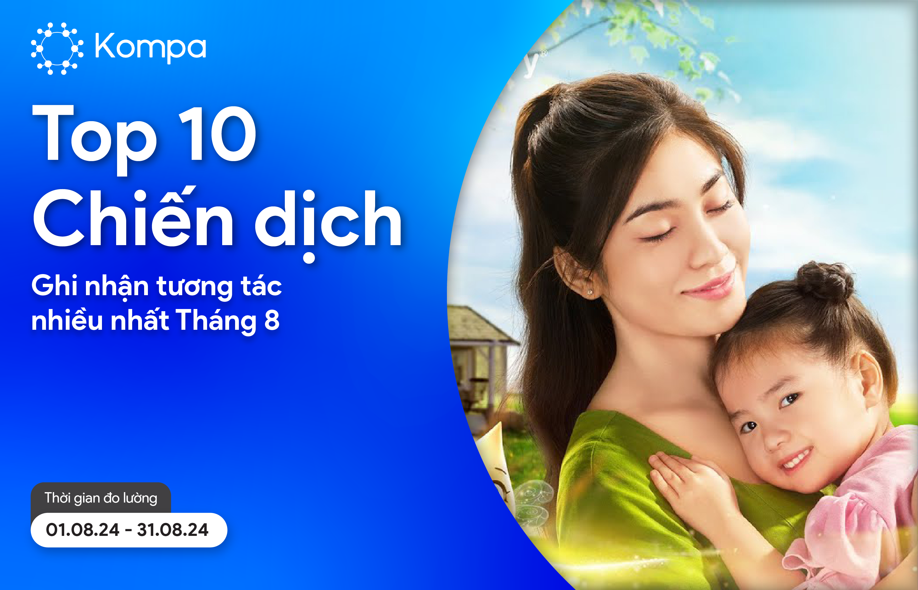 Top 10 Chiến dịch truyền thông nổi bật của tháng 8