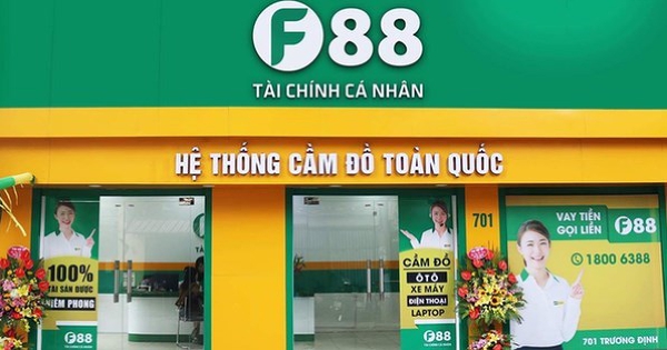 Chủ chuỗi cầm đồ F88 lãi gần 90 tỷ đồng trong nửa đầu năm